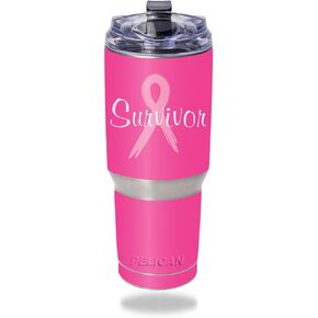 MightySkins Skin Compatible with Pelican Tumbler 32 oz – Survivor | Protective, Durable, and Unique Vinyl Decal wrap Cover | Easy to Apply, Remove, and Change Styles | Made in The USA