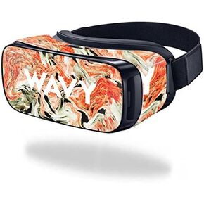 MightySkins Skin Compatible with Samsung Gear VR – Wavy | Protective, Durable, and Unique Vinyl Decal wrap Cover | Easy to Apply, Remove, and Change Styles | Made in The USA