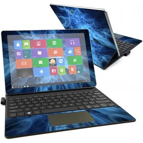 MightySkins Skin Compatible with Samsung Galaxy Book 12" - Psycho Skull | Protective, Durable, and Unique Vinyl Decal wrap Cover | Easy to Apply, Remove, and Change Styles | Made in The USA