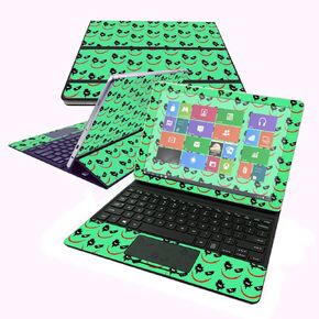 MightySkins Skin Compatible with Samsung Galaxy Book 10.6" - Why So Serious | Protective, Durable, and Unique Vinyl Decal wrap Cover | Easy to Apply, Remove, and Change Styles | Made in The USA