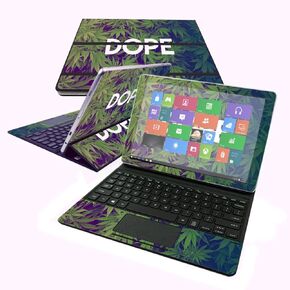 MightySkins Skin Compatible with Samsung Galaxy Book 10.6" - Dope | Protective, Durable, and Unique Vinyl Decal wrap Cover | Easy to Apply, Remove, and Change Styles | Made in The USA
