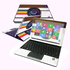 MightySkins Skin Compatible with Samsung Galaxy Book 10.6" - Vintage Polaroid | Protective, Durable, and Unique Vinyl Decal wrap Cover | Easy to Apply, Remove, and Change Styles | Made in The USA