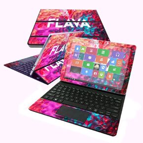 MightySkins Skin Compatible with Samsung Galaxy Book 10.6" - Flava | Protective, Durable, and Unique Vinyl Decal wrap Cover | Easy to Apply, Remove, and Change Styles | Made in The USA