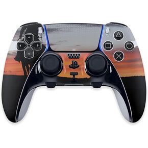 MightySkins Skin Compatible with PS5 DualSense Edge Controller - Lone Rider | Protective, Durable, and Unique Vinyl Decal wrap Cover | Easy to Apply & Change Styles | Made in The USA