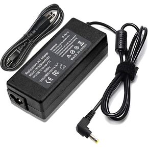 Laptop Ac Adapter Charger for Toshiba Satellite L455-S5975, L455-S5980; L455-S5989, L455-S5981, L455D-S5976; L500D-ST2531, L500D-ST2532, L500D-ST5501