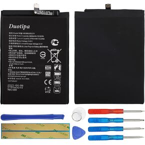 Duotipa HB386590ECW battery Compatible with Honor 8X Nova 5T YAL-L21 AL-L71A with Repair Tool Kit