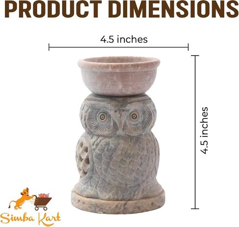 SimbaKart Handcrafted Stylish T-Light Candle Holder, Glass Candle Holder, Handmade T-Light Holder for Bedroom, Office, Living Room, Dining Table, Spa, Reiki, Set of 2 in Saudi Arabia