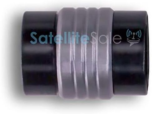 SatelliteSale Digital Toslink SPDIF Optical Female to Female Coupler PVC Black Adapter in Kuwait