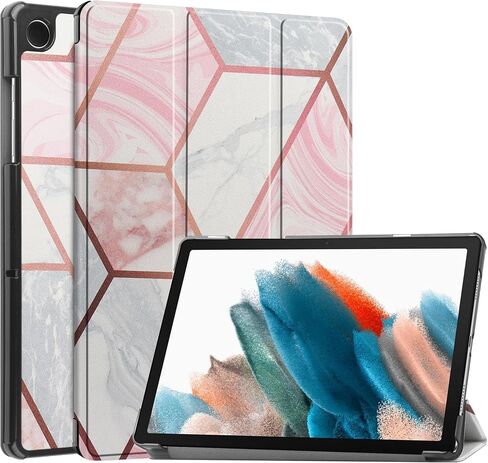 Gylint Case for Samsung Galaxy Tab A9 8.7 Inch 2023, Folding Folio Ultra-Thin PU Leather Stand Case Cover for Galaxy Tab A9 Model (SM-X110/X115/X117) Sea Wave in Saudi Arabia