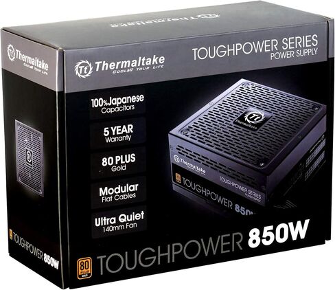 Thermaltake TOUGHPOWER 850W 80 PLUS GOLD Semi Modular Power Supply PS-TPD-0850MPCGUS-1 in Saudi Arabia