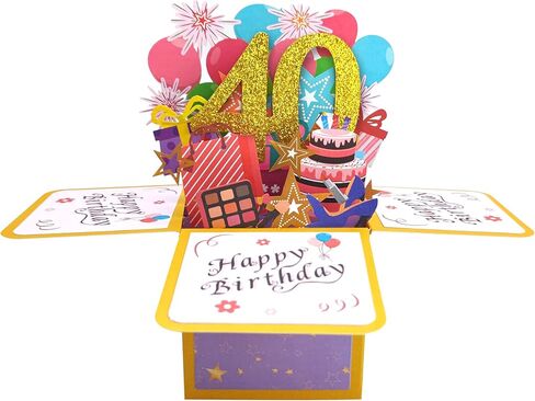 16th Birthday 3D Pop-Up Greeting Card - Stunning 16th Birthday Card for Girls, Boys, Sons, Daughters, and Nieces - Includes Thoughtful Message Note & Envelope - Celebrate the Sweet 16 Milestone in Kuwait