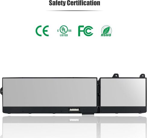 بطارية الكمبيوتر المحمول 93Wh X9FTM متوافقة مع Dell Precision 7770 7670 7780 7680 Series Notebook 05JMD8 5JMD8 0965V4 965V4 RCVVT 0NWDC0 NWDC0 0X26RT X26RT [11.55V 7650mAh 6-Cell] in Kuwait