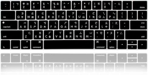 Spanish Language ESP Keyboard Cover Skin for MacBook Pro with Touch Bar 13-inch 15-inch (Model A2159,A1989,A1990,A1706,A1707)(2019 2018 2017 2016) USA Layout Protective Skin in Kuwait