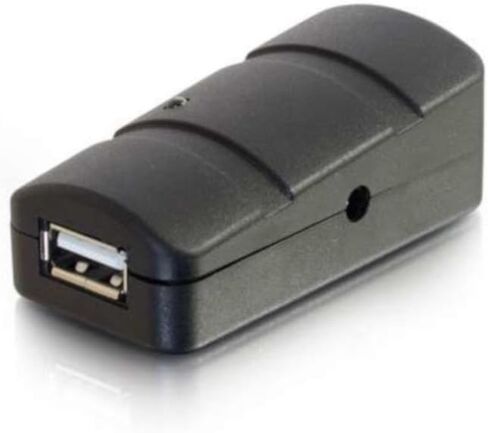 C2G Legrand USB Extender Dongle, USB Superbooster Signal Extender, RJ45 to USB Receiver Signal Booster, Black, 1 Count, C2G 29341 in Kuwait