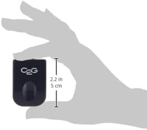 C2G Legrand USB Extender Dongle, USB Superbooster Signal Extender, RJ45 to USB Receiver Signal Booster, Black, 1 Count, C2G 29341 in Kuwait