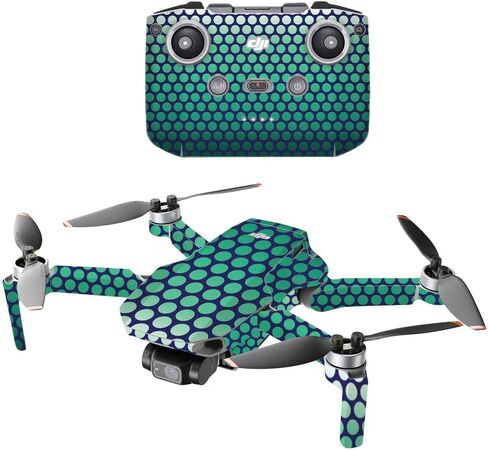 MightySkins Compatible with DJI Mini 2 Portable Drone - Eyes and Teeth | Protective, Durable, and Unique Vinyl Decal wrap Cover | Easy to Apply, Remove, and Change Styles | Made in The USA in Kuwait