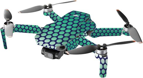 MightySkins Compatible with DJI Mini 2 Portable Drone - Eyes and Teeth | Protective, Durable, and Unique Vinyl Decal wrap Cover | Easy to Apply, Remove, and Change Styles | Made in The USA in Kuwait