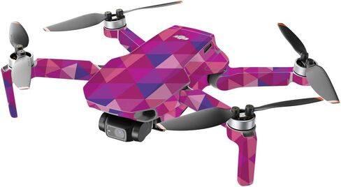 MightySkins Compatible with DJI Mini 2 Portable Drone - Eyes and Teeth | Protective, Durable, and Unique Vinyl Decal wrap Cover | Easy to Apply, Remove, and Change Styles | Made in The USA in Kuwait