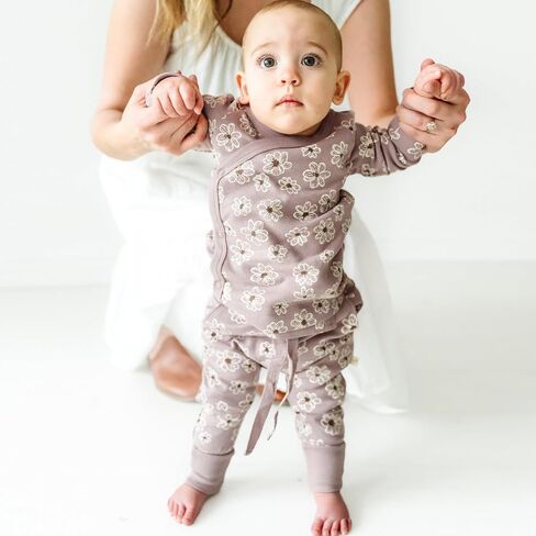 MakeMake Organics GOTS Organic Cotton Kimono Harem Pants Set Separates Baby Boy Girl in Saudi Arabia
