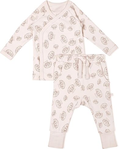 MakeMake Organics GOTS Organic Cotton Kimono Harem Pants Set Separates Baby Boy Girl in Saudi Arabia