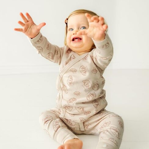 MakeMake Organics GOTS Organic Cotton Kimono Harem Pants Set Separates Baby Boy Girl in Saudi Arabia