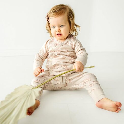MakeMake Organics GOTS Organic Cotton Kimono Harem Pants Set Separates Baby Boy Girl in Saudi Arabia