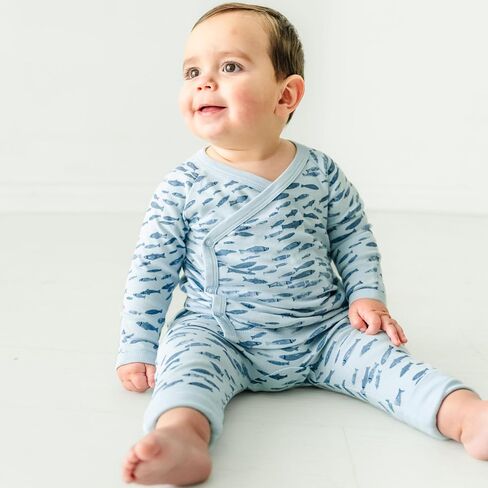 MakeMake Organics GOTS Organic Cotton Kimono Harem Pants Set Separates Baby Boy Girl in Saudi Arabia