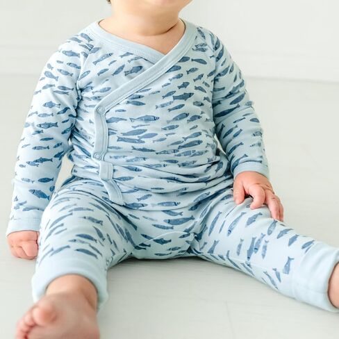 MakeMake Organics GOTS Organic Cotton Kimono Harem Pants Set Separates Baby Boy Girl in Saudi Arabia