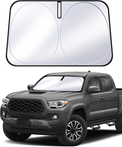 Sun Shade Front Windshield Compatible with Ford Explorer New 2024 2023 2022 2021 2020, Custom Fit SUV, ST XLT, Limited, Platinum Car Window Sunshade Cover Visor in Saudi Arabia