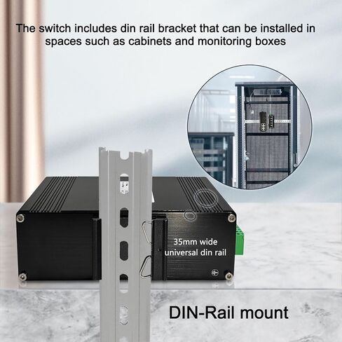 محول إيثرنت سريع غير مُدار بـ 6 منافذ PoE مع 3 فتحات SFP IEEE802.3af/at 30W حتى 180W 10/100Mbps محول ألياف الشبكة 48V DC in Saudi Arabia