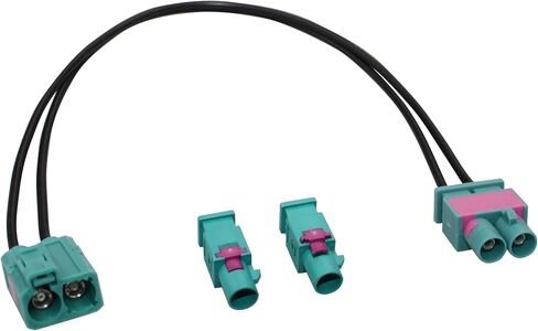 Antenna Adapter Dual Fakra Female to Dual Fakra Male or Two Single Fakra Male 30cm Long in Saudi Arabia