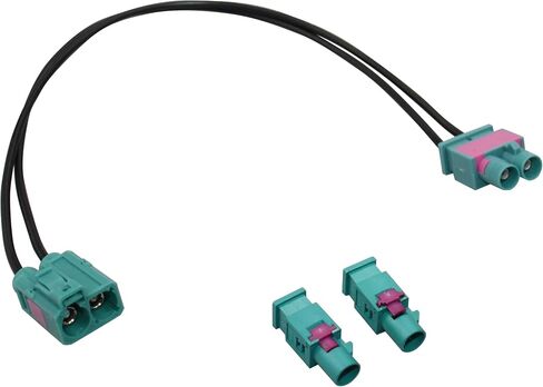 Antenna Adapter Dual Fakra Female to Dual Fakra Male or Two Single Fakra Male 30cm Long in Saudi Arabia