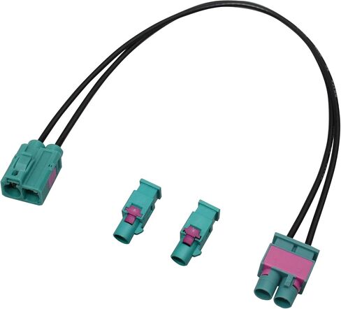Antenna Adapter Dual Fakra Female to Dual Fakra Male or Two Single Fakra Male 30cm Long in Saudi Arabia