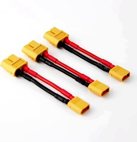 6 قطع ذكر XT-30 إلى أنثى XT-60 موصل محول XT30 XT60 FPV 16awg 1.96 بوصة كابل (حزمة من 6) in Kuwait