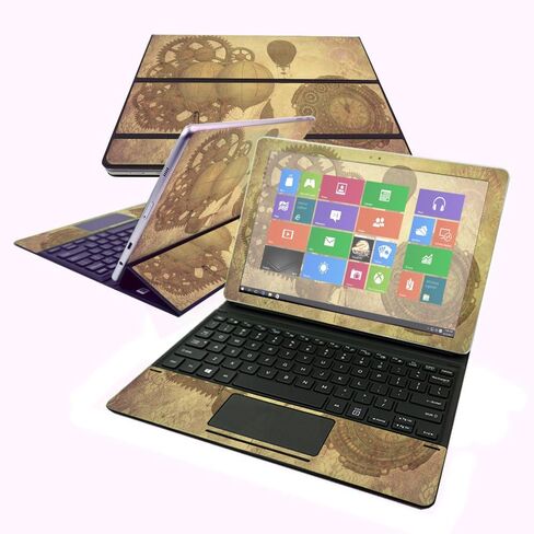 MightySkins Skin Compatible with Samsung Galaxy Book 10.6" - Ghost of A Soldier | Protective, Durable, and Unique Vinyl Decal wrap Cover | Easy to Apply, Remove, and Change Styles | Made in The USA in Saudi Arabia