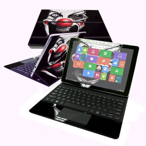 MightySkins Skin Compatible with Samsung Galaxy Book 10.6" - Ghost of A Soldier | Protective, Durable, and Unique Vinyl Decal wrap Cover | Easy to Apply, Remove, and Change Styles | Made in The USA in Saudi Arabia