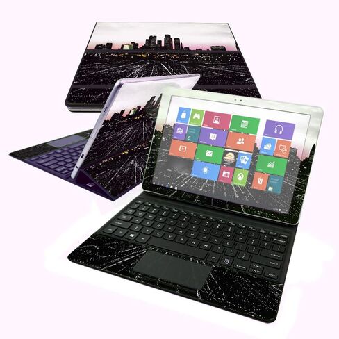 MightySkins Skin Compatible with Samsung Galaxy Book 10.6" - Ghost of A Soldier | Protective, Durable, and Unique Vinyl Decal wrap Cover | Easy to Apply, Remove, and Change Styles | Made in The USA in Saudi Arabia