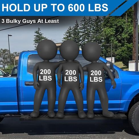 6.3 Inches Running Boards Fit for 2015-2023 15 16 17 18 19 20 21 22 23 Ford F150 F-150 SuperCrew Cab 4 Full Size Doors with 6 Brackes Side Step Rail Nerf Bars in Saudi Arabia