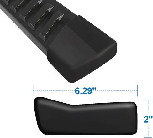 6.3 Inches Running Boards Fit for 2015-2023 15 16 17 18 19 20 21 22 23 Ford F150 F-150 SuperCrew Cab 4 Full Size Doors with 6 Brackes Side Step Rail Nerf Bars in Saudi Arabia