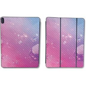 Carbon Fiber Skin Compatible with Apple Smart Folio for iPad Air 11-inch (M2) 2024 - Pink Diamond - Premium 3M Vinyl Protective Wrap Decal Cover - Easy to Apply | Crafted in The USA by MightySkins