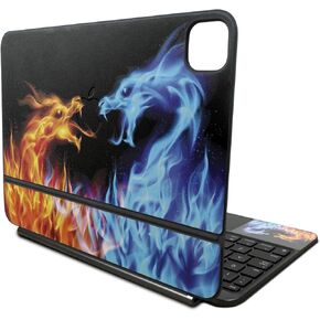 Skin Compatible with Apple Magic Keyboard for iPad Pro 11‑inch (M4) 2024 - Bombs Away - Premium 3M Vinyl Protective Wrap Decal Cover - Easy to Apply | Crafted in The USA by MightySkins