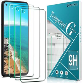 Slanku (3 Pack) Screen Protector Designed for Motorola Moto G Stylus 5G / Moto G Stylus 2021 (Not Fit for 2022 Model) Tempered Glass, Anti Scratch, Bubble Free, Case Friendly