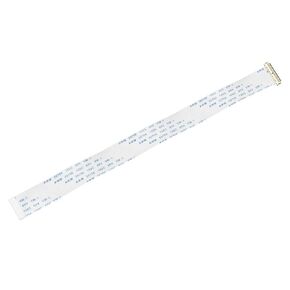 uxcell Flexible Flat Cable, 30 Pins 0.5mm Pitch 400mm FPC FFC Flexible Ribbon Cable for LCD TV DVD Player Laptop (B Type)