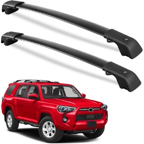 Roof Rack Cross Bars 220lbs Compatible with Rogue 2014-2020 (with Raised Side Rails), Heavy Duty Aluminum Lockable Roof Rails Crossbars Black Rooftop Cargo Carrier Luggage