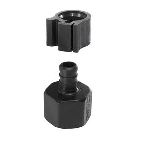 30841 Female Adapter 1/2", Black