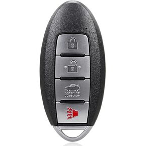 TOP-VIGOR مفتاح بعيد للدخول بدون مفتاح Fob 433 ميجاهرتز متوافق مع Nissan Altima Maxima 2016 2017 2018، شريحة 4A 4 أزرار لـ KR5S180144014 IC: 7812D-S180204