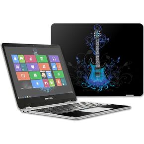 MightySkins Skin Compatible with Samsung Chromebook Plus 12.3"(2017 - Guitar | Protective, Durable, and Unique Vinyl Decal wrap Cover | Easy to Apply, Remove, and Change Styles | Made in The USA