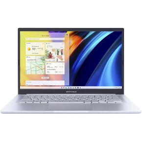 ASUS Vivobook X1402ZA 2023 كمبيوتر محمول للأعمال 14 بوصة FHD IPS 12-Core Intel i7-1260P 32GB DDR4 1TB SSD Intel Iris Xe Graphics Wi-Fi 6 لوحة مفاتيح بإضاءة خلفية بصمة الإصبع Windows 11 Home w/ONT 32GB USB