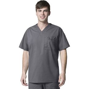 WonderWink Men's Wonderflex Honor Scrub Top