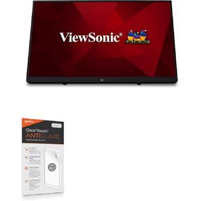 BoxWave Screen Protector Compatible with Viewsonic TD2230 (22") - ClearTouch Anti-Glare (2-Pack), Anti-Fingerprint Matte Film Skin for Viewsonic TD2230 (22")